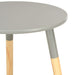 Side Tables 2 pcs Grey Solid Pinewood.