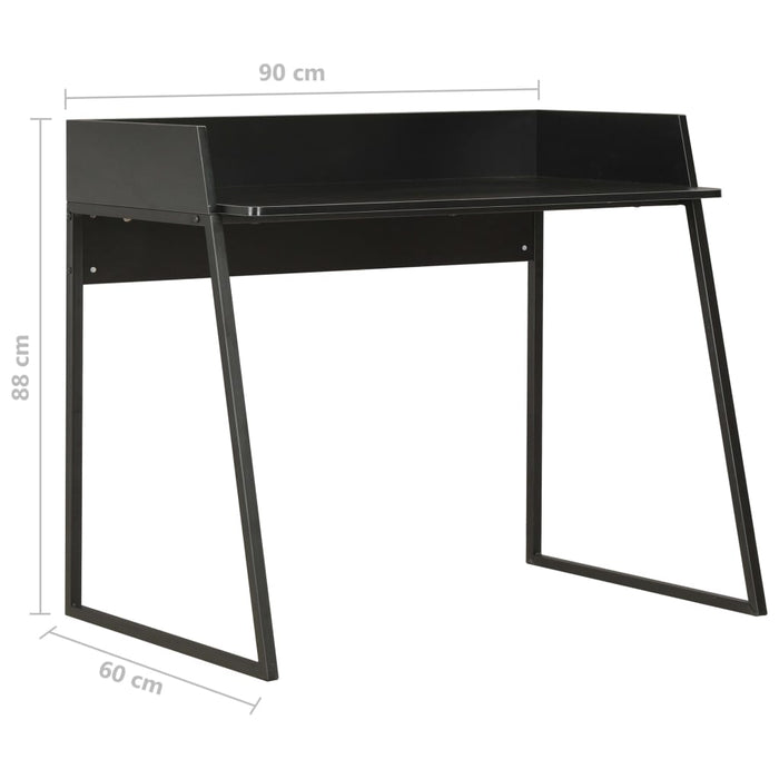 Desk Black 90x60x88 cm.