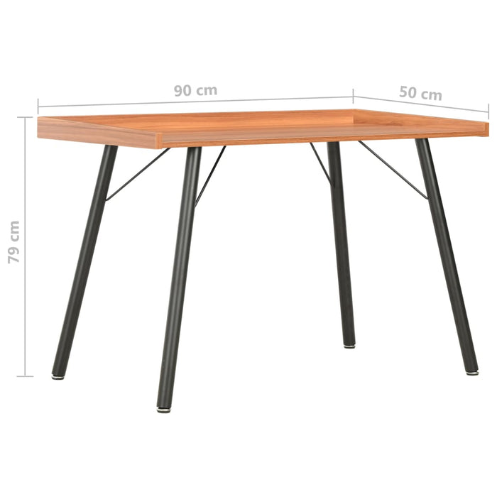 Desk Brown 90x50x79 cm.