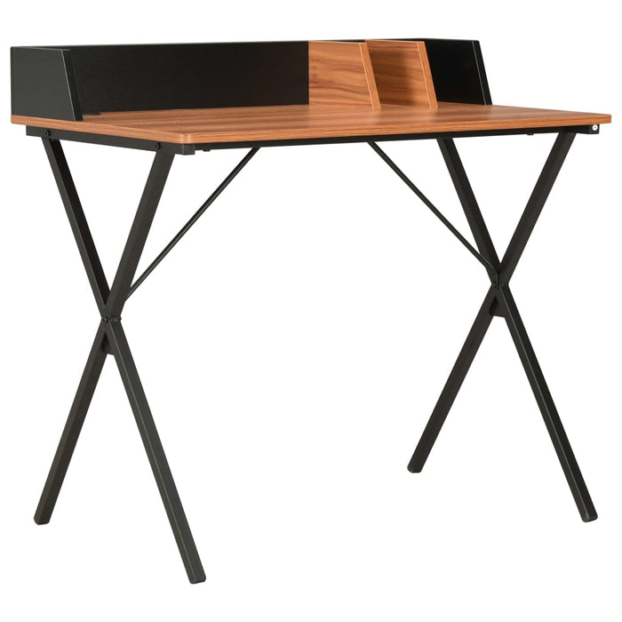 Desk Black and Brown 80x50x84 cm.