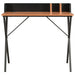 Desk Black and Brown 80x50x84 cm.