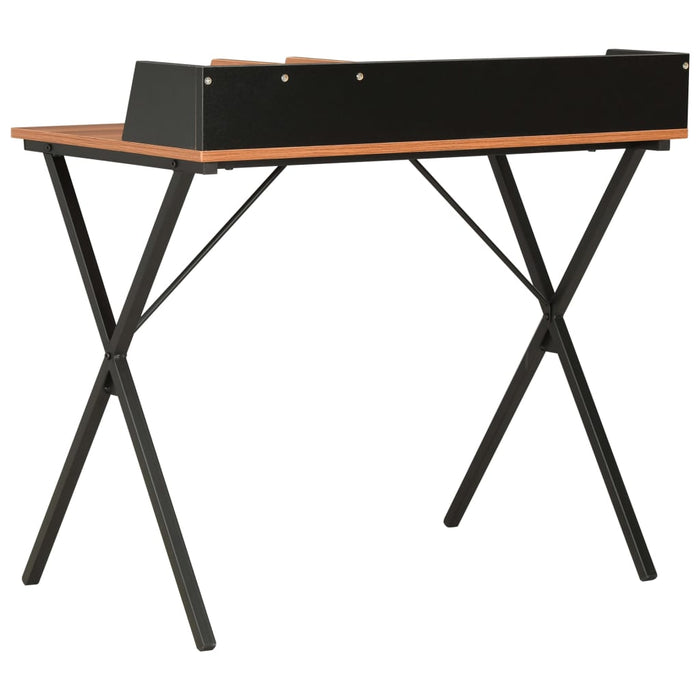 Desk Black and Brown 80x50x84 cm.