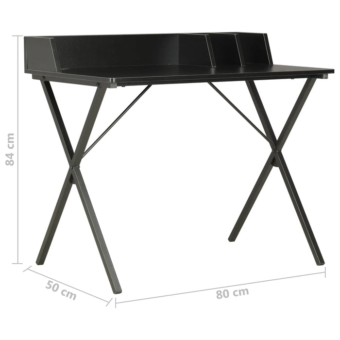 Desk Black 80x50x84 cm.