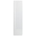 Wardrobe High Gloss White 80x52x180 cm Engineered Wood.