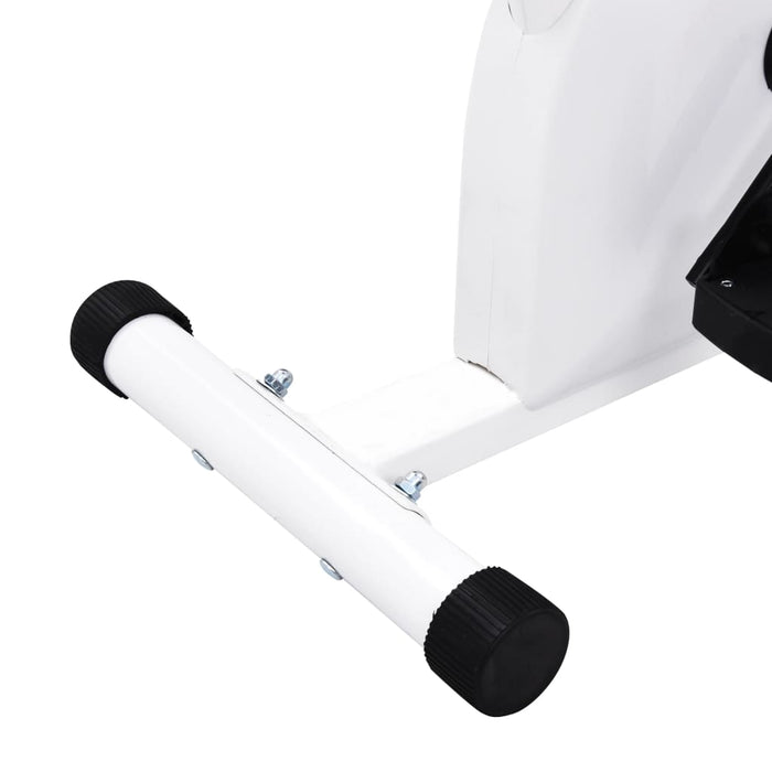 Exercise Bike with Belt Resistance White.