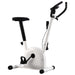 Exercise Bike with Belt Resistance White.