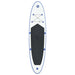 Stand Up Paddle Board Set SUP Surfboard Inflatable Blue and White.