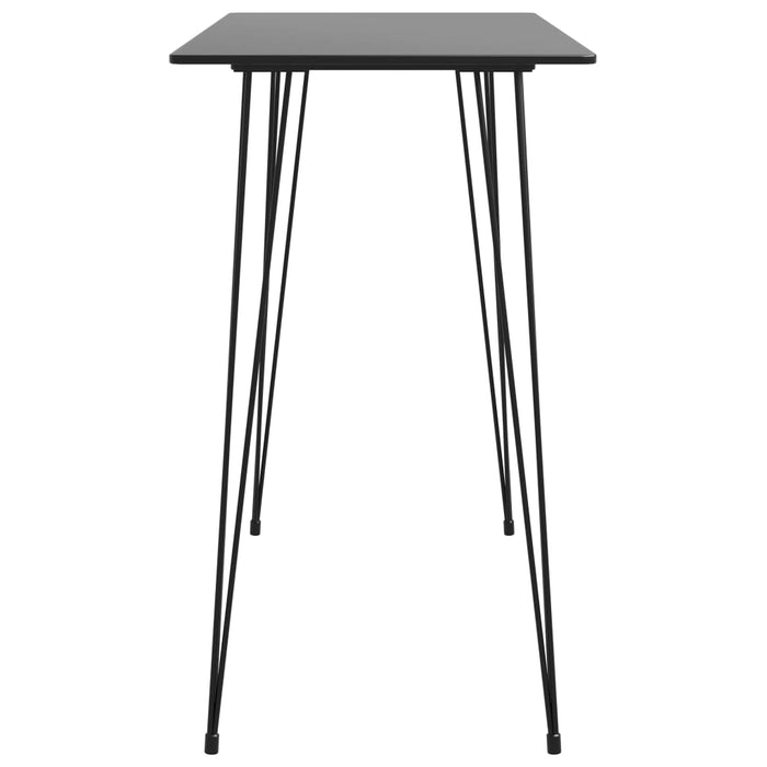 Bar Table Black 120x60x105 cm.