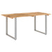 Dining Table 160x80x76 cm Solid Acacia Wood.