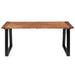 Dining Table Solid Acacia Wood 180x90 cm.