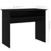 Desk Black 90x50x74 cm Engineered Wood.