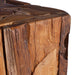 Side Table 30x30x80 cm Solid Teak Wood.