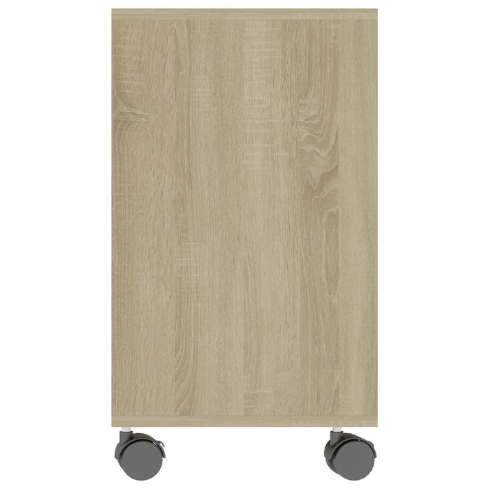 Side Table Sonoma Oak 70x35x55 cm Engineered Wood.