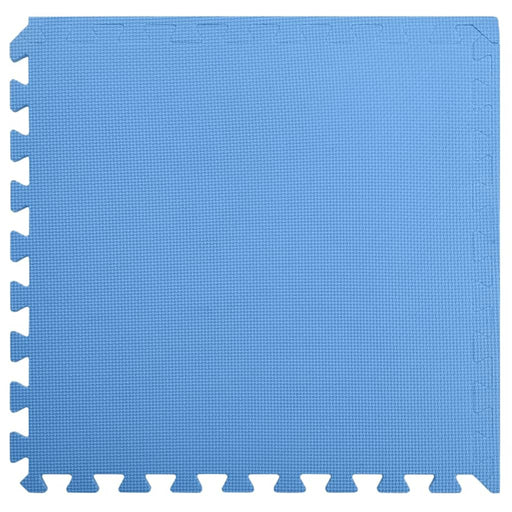Floor Mats 24 pcs 8.64 ㎡ EVA Foam Blue.
