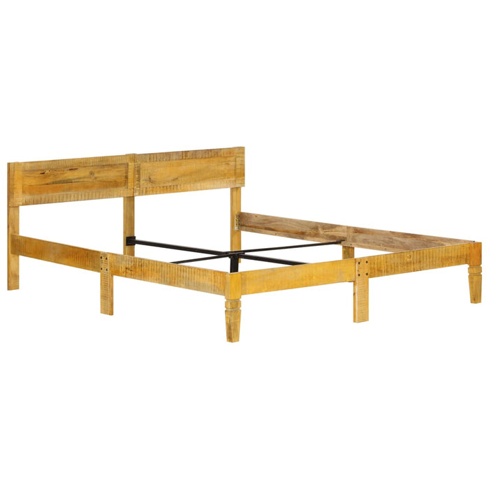 Bed Frame Solid Mango Wood 160 cm.