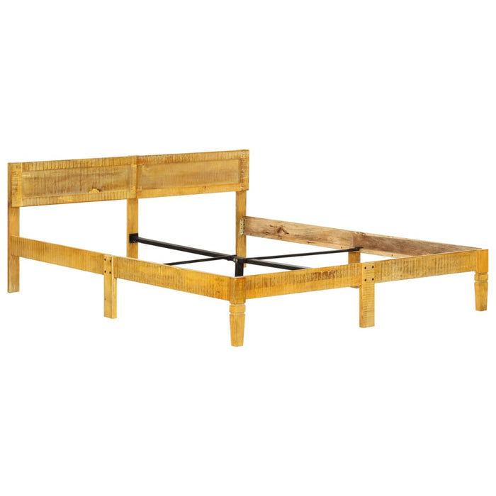 Bed Frame Solid Mango Wood 160 cm.