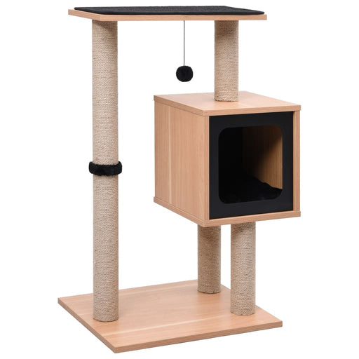 Cat Tree with Sisal Scratching Mat 82 cm.