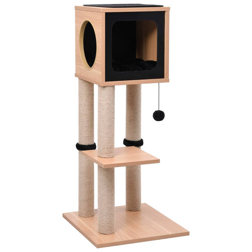 Cat Tree with Sisal Scratching Mat 90 cm.