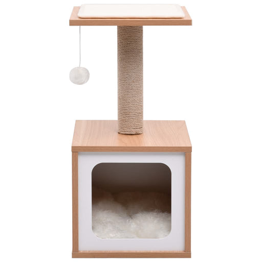 Cat Tree with Sisal Scratching Mat 62 cm.