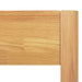 Bed Frame Solid Oak Wood 200x200 cm.