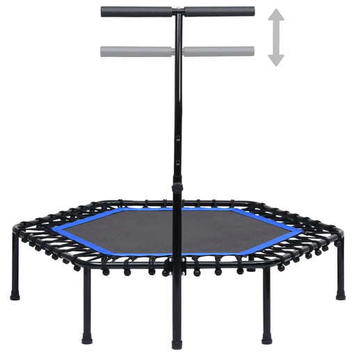 Fitness Trampoline with Handle 122 cm.