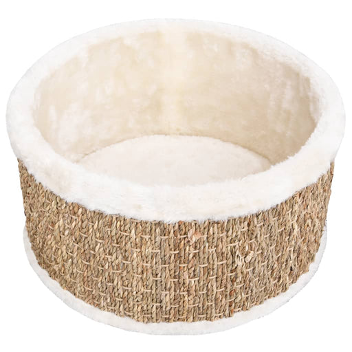 Round Cat Basket 36 cm Seagrass.