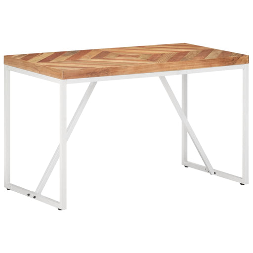Dining Table 120x60x76 cm Solid Acacia and Mango Wood.