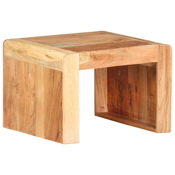 Side Table 43x40x30 cm Solid Acacia Wood.