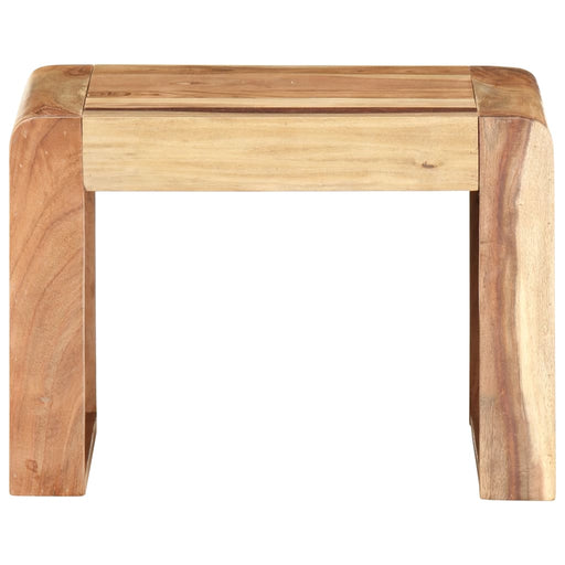 Side Table 43x40x30 cm Solid Acacia Wood.