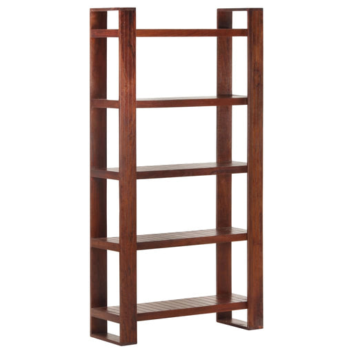 Book Cabinet Honey Brown 85x30x166 cm Solid Acacia Wood.
