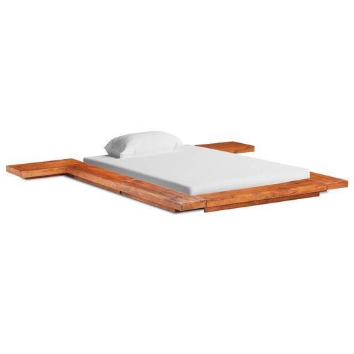 Japanese Futon Bed Frame Solid Acacia Wood 120x200 cm.