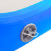 Inflatable Gymnastics Mat with Pump 300x100x20 cm PVC Blue.