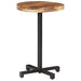 Bistro Table Round Ø50x75 cm Solid Acacia Wood.