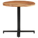 Bistro Table Round Ø80x75 cm Solid Acacia Wood.