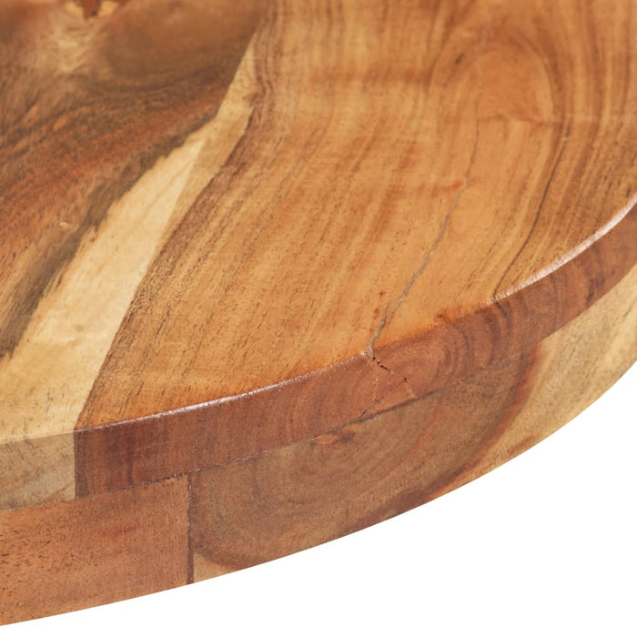 Bistro Table Round Ø80x75 cm Solid Acacia Wood.