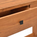 Desk with 2 Drawers 100x40x75 cm Recycled Teak Wood.