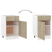 Drawer Bottom Cabinet Sonoma Oak 50x46x81.5 cm Engineered Wood.