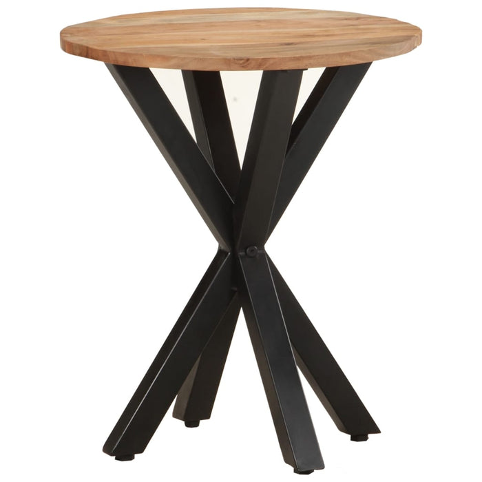 Side Table 48x48x56 cm Solid Acacia Wood.