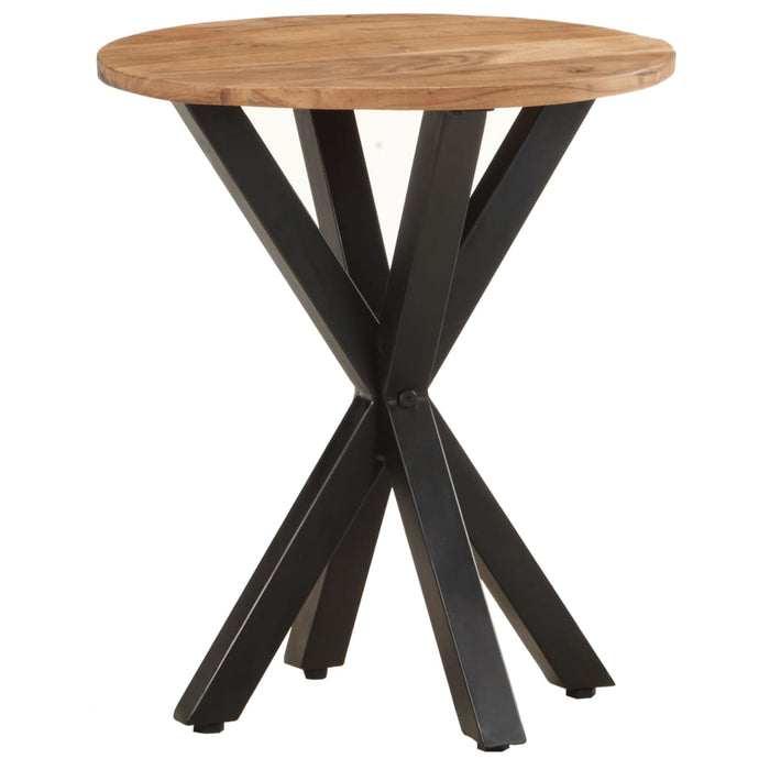 Side Table 48x48x56 cm Solid Acacia Wood.