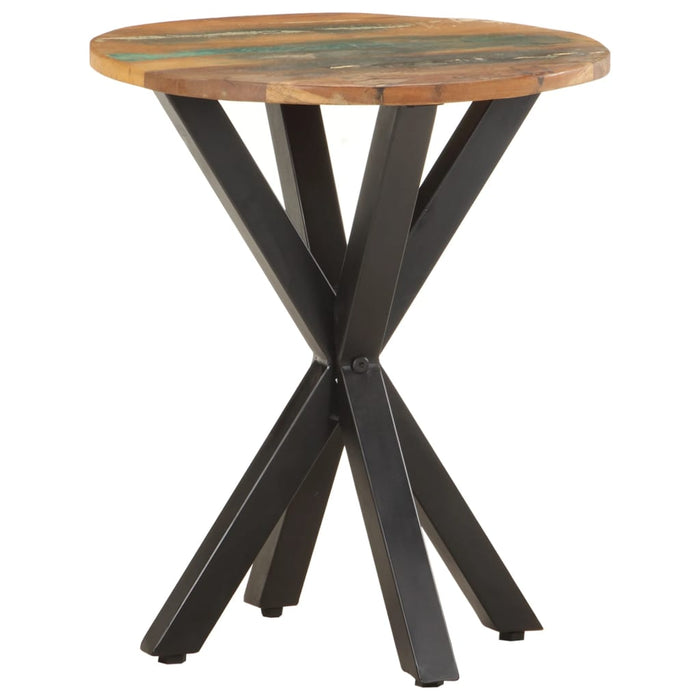 Side Table 48x48x56 cm Solid Reclaimed Wood.