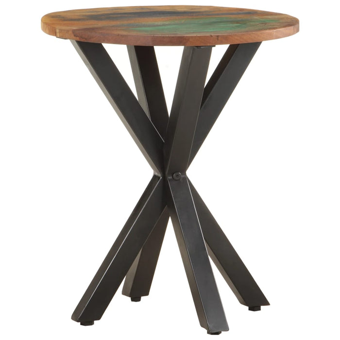 Side Table 48x48x56 cm Solid Reclaimed Wood.