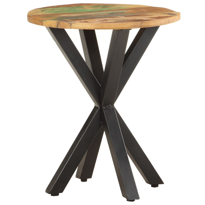 Side Table 48x48x56 cm Solid Reclaimed Wood.