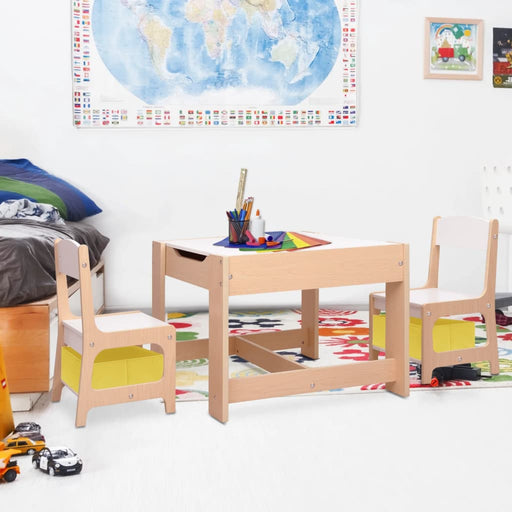 Children's Table with 2 Chairs MDF.