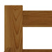 Bed Frame Honey Brown Solid Pine Wood 120x200 cm.