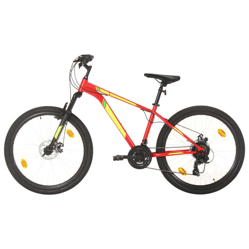 Mountain Bike 21 Speed 27.5 inch Wheel 38 cm Red.