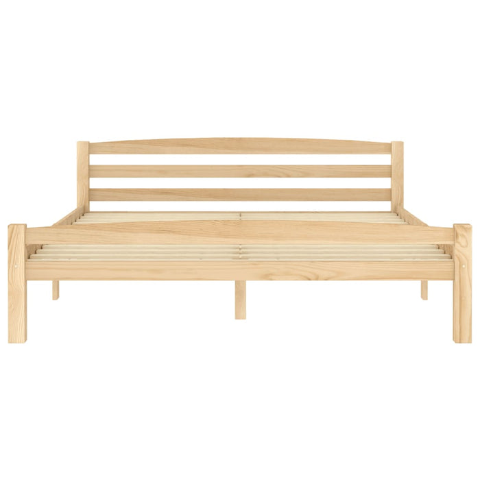 Bed Frame Solid Pinewood 160x200 cm.