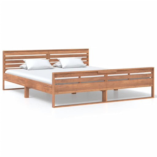 Bed Frame Solid Teak Wood 180x200 cm 6FT Super King.