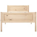 Bed Frame Solid Pinewood 100x200 cm.