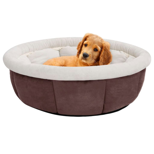 Dog Bed 59x59x24 cm Brown.
