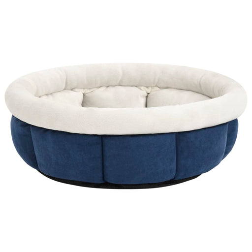 Dog Bed 59x59x24 cm Blue.